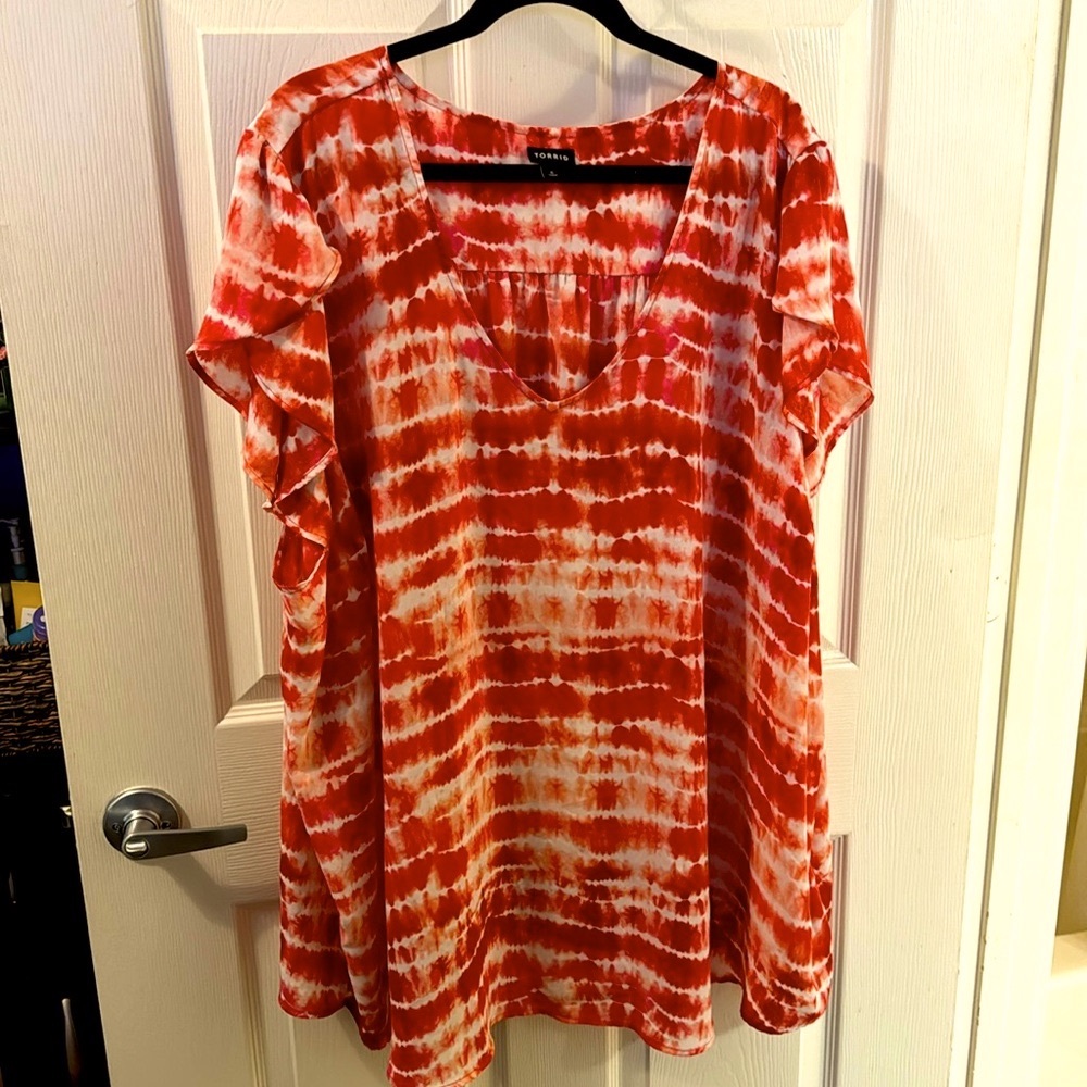 Torrid Size 6 Blouse (Will Fit 4x/5x)